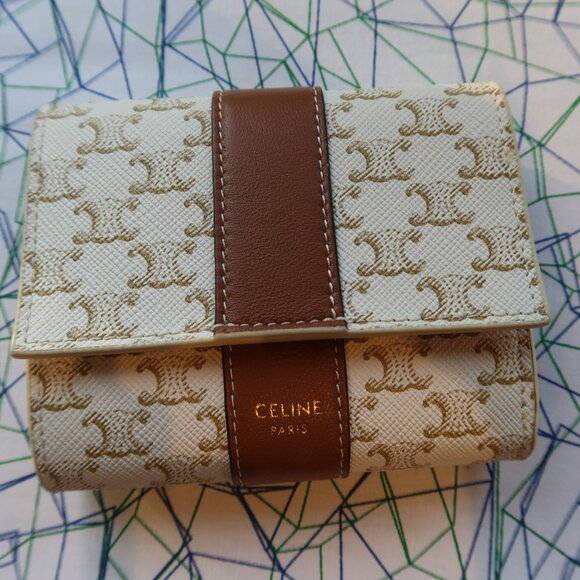 Celine trifold wallet - Picture 1 of 6